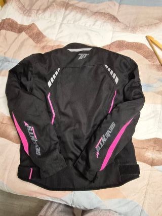 Chaqueta Moto Seventy Degrees Mujer Negra
