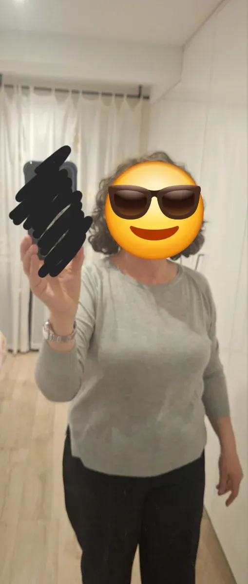 Jersey Stradivarius gris