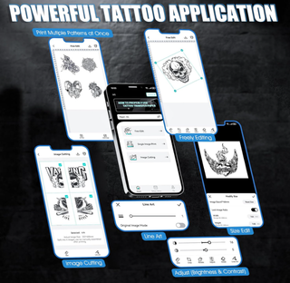 Termocopiadora Tattoo Bluetooth-Impresora térmica