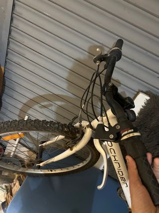 Bicicleta Rockrider 5.0 Blanca