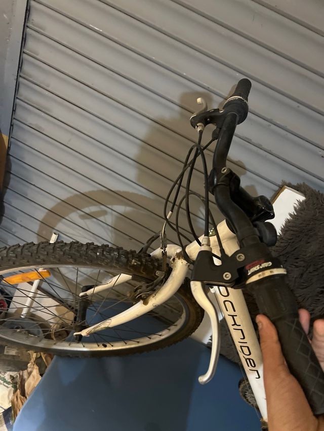 Bicicleta Rockrider 5.0 Blanca