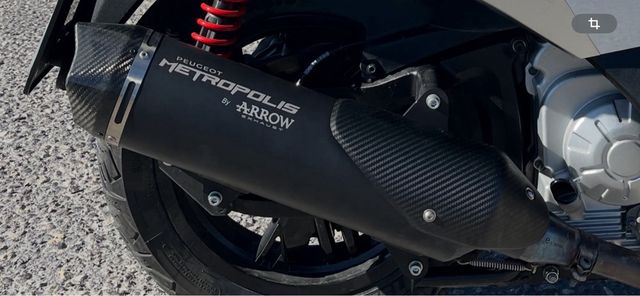 TUBO DE ESCAPE ARROW PEUGEOT METROPOLIS EURO 5