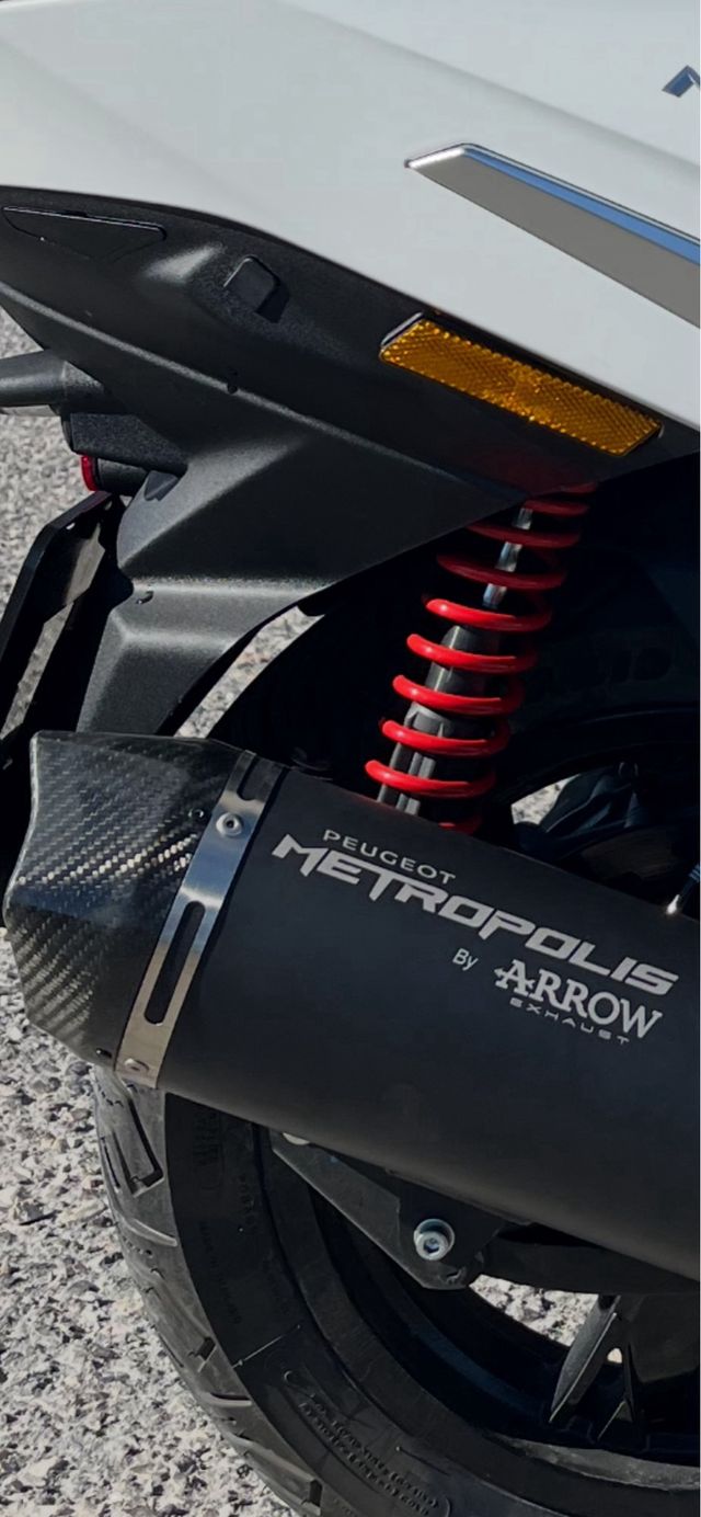 TUBO DE ESCAPE ARROW PEUGEOT METROPOLIS EURO 5