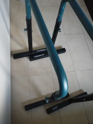 Barras paralelas entrenamiento