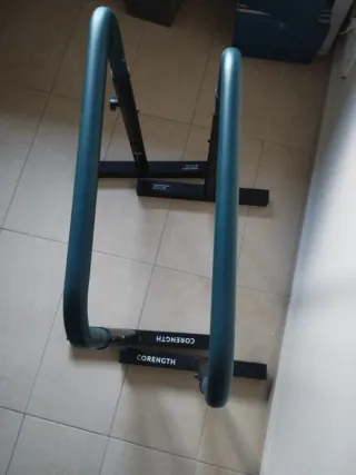 Barras paralelas entrenamiento