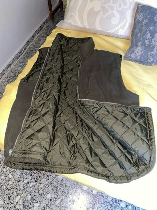 Chaleco Reversible Cazador Verde