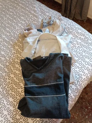 Lote 3 prendas chico Zara Man Talla M