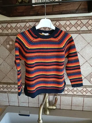 Maglione OVS Bambino Righe Colorate