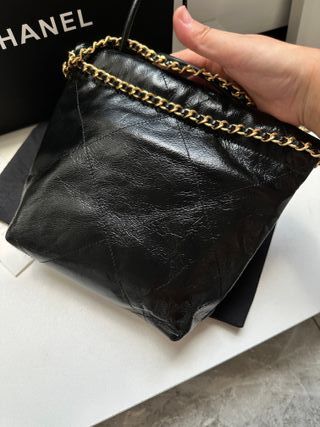 Borsa Chanel nera Mini 22cm