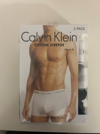 Pack 3 Calzoncillos Calvin Klein Cotton Stretch