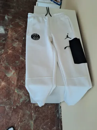 Pantalón chándal Jordan PSG Blanco