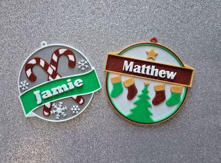 Adorno Bola de Navidad Personalizada