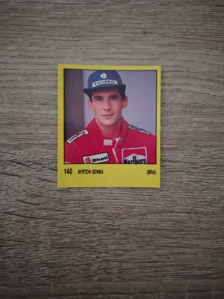Cromo Ayrton Senna 140 (BRA), supersport.panini