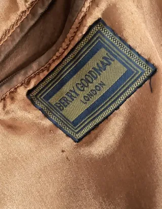 Bomber vintage puro camoscio