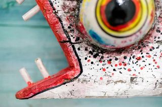 Cuadro Decorativo Pez Artesanal