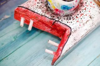 Cuadro Decorativo Pez Artesanal