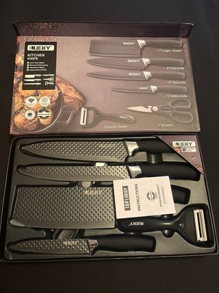 Juego Cuchillos Cocina Lucky 5 Piezas