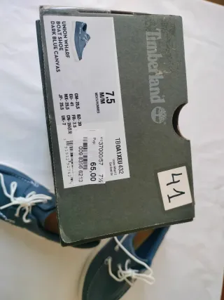 Zapatillas náuticas Timberland azules