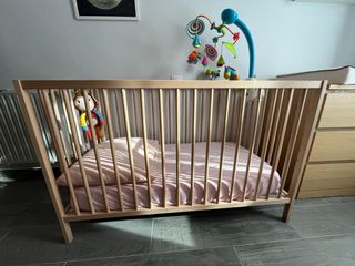 Cuna IKEA SNIGLAR Madera Natural