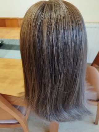 Peluca pelo natural oncológica