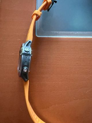 Garmin Fenix 6 Pro Sapphire Naranja/Plata