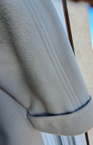 Cappotto vintage beige/blu