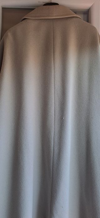 Cappotto vintage beige/blu