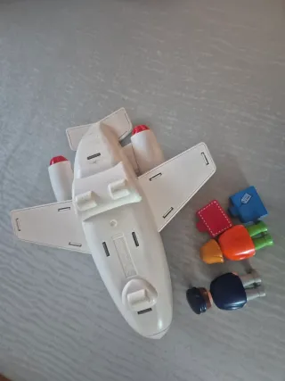 Avión Playmobil 1.2.3 con figuras