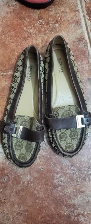 Zapatos Michael Kors Mujer Beige/Marrón