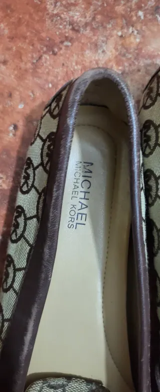 Zapatos Michael Kors Mujer Beige/Marrón