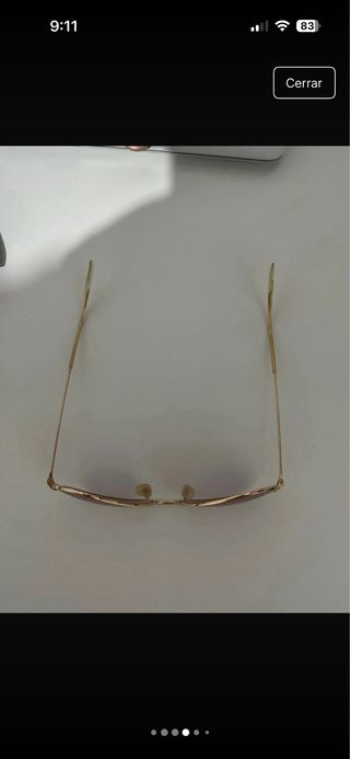 Gafas Ray-Ban Polarizadas Dorado/Rosa