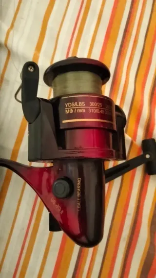 Caña (7) de pescar Toscana con carrete