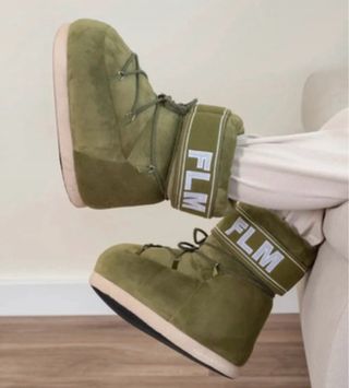 Zapatillas Flamingueo Talla Única Verde