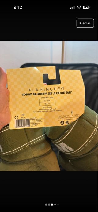 Zapatillas Flamingueo Talla Única Verde