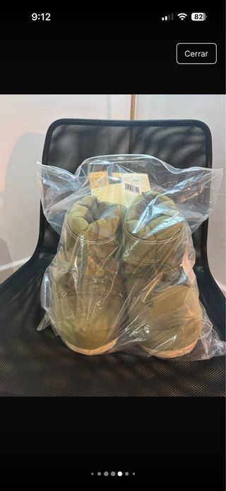 Zapatillas Flamingueo Talla Única Verde