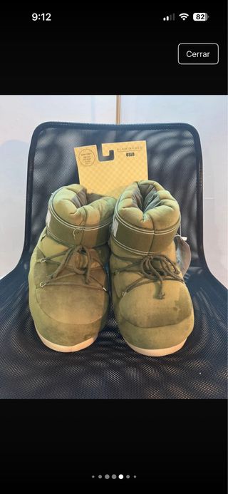 Zapatillas Flamingueo Talla Única Verde