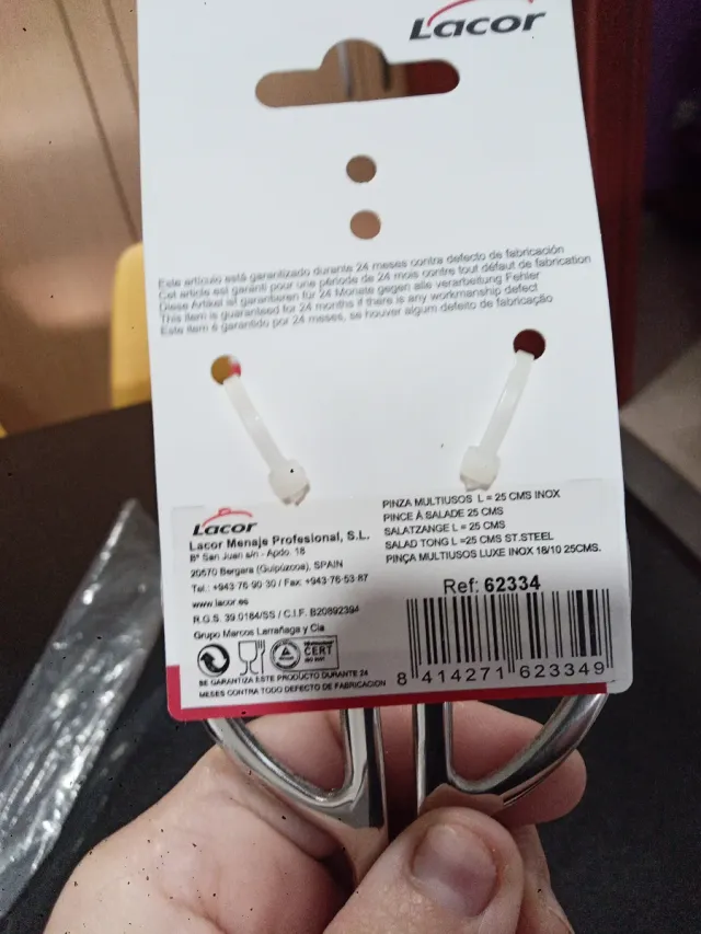 Pinze in acciaio Lacor