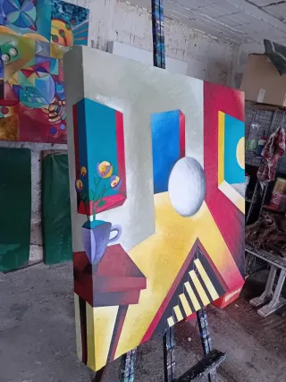 Quadro moderno astratto contemporaneo