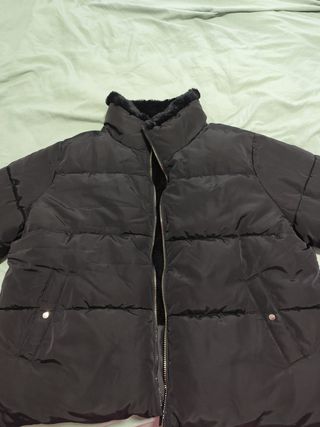 Anorak acolchado forro polar