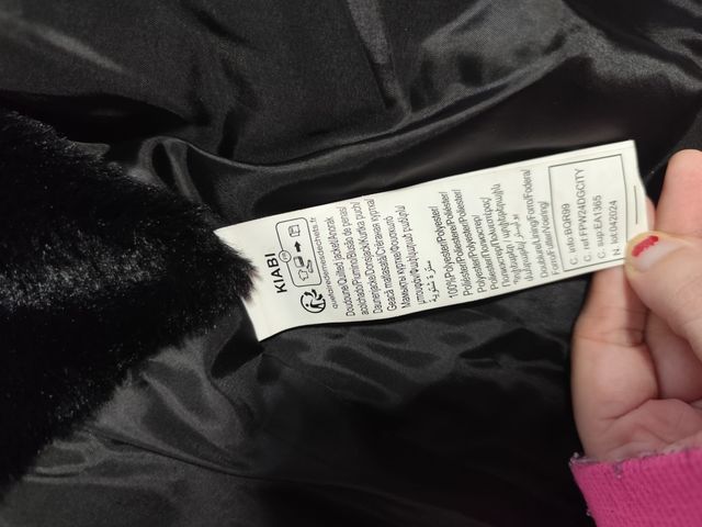 Anorak acolchado forro polar