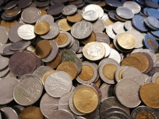 Lotto 5 kg Monete Italiane Repubblica