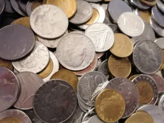 Lotto 5 kg Monete Italiane Repubblica