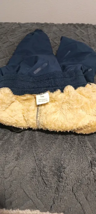 Pantalón de nieve infantil azul