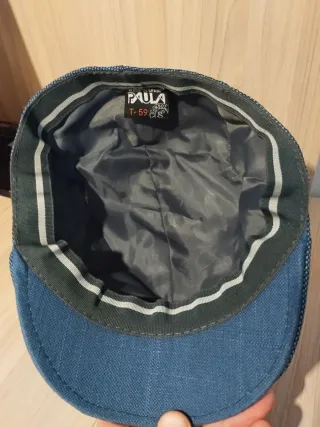 Gorra de vestir azul/teal española