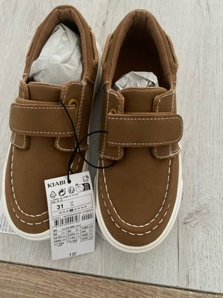 Zapatos Kiabi niño marrones talla 31