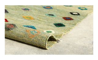 Tappeto Kilim Lana Reversibile 242x174 cm