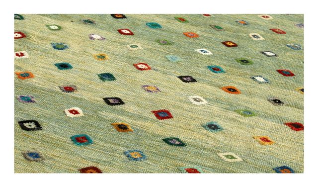 Tappeto Kilim Lana Reversibile 242x174 cm