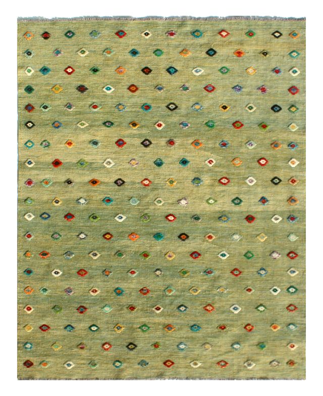 Tappeto Kilim Lana Reversibile 242x174 cm