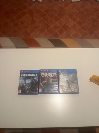 3 Juegos PS4: Just Cause 4, Call of Duty, Assassin