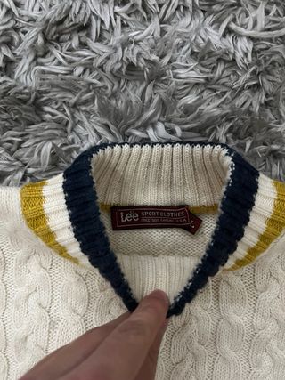Maglione Lee Vintage Lana Taglia L